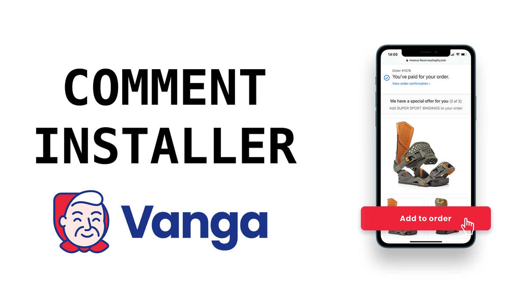 Vanga: L'application Shopify Gratuite pour des Upsells post-achats