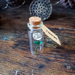 Miniature Book Paper Rose Bottle with Gift Tag | Valentine's Day | I Love You |