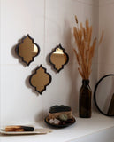 Moroccan Mirrors, Set of 3, Gold