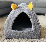KARL EPET cute Cat bed- Cat cave- dog bed small dog- pet bed/ cavernous design/ super soft and warm/washable pillows/