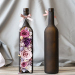 Valentine’s Day gift flower bottle, valentines gift for him, dried flowers, love gifts, gifts for her