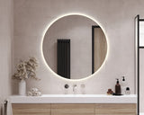 Wall Mirror, Warm Light, Mirror Led, Mirror Illuminated, Boho Style, Vanity Mirror, Bathroom Mirror, Makeup Mirror, Minimalist