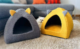KARL EPET cute Cat bed- Cat cave- dog bed small dog- pet bed/ cavernous design/ super soft and warm/washable pillows/