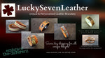 Ethnic Leather Bracelet, Native American Indian, Southwestern, Unisex, Gender Neutral, Full Grain Leather Cuff