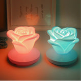 Rose Shaped Night Lamp | Valentine's Day Gift | Gifts For Her | Anniversary Gift